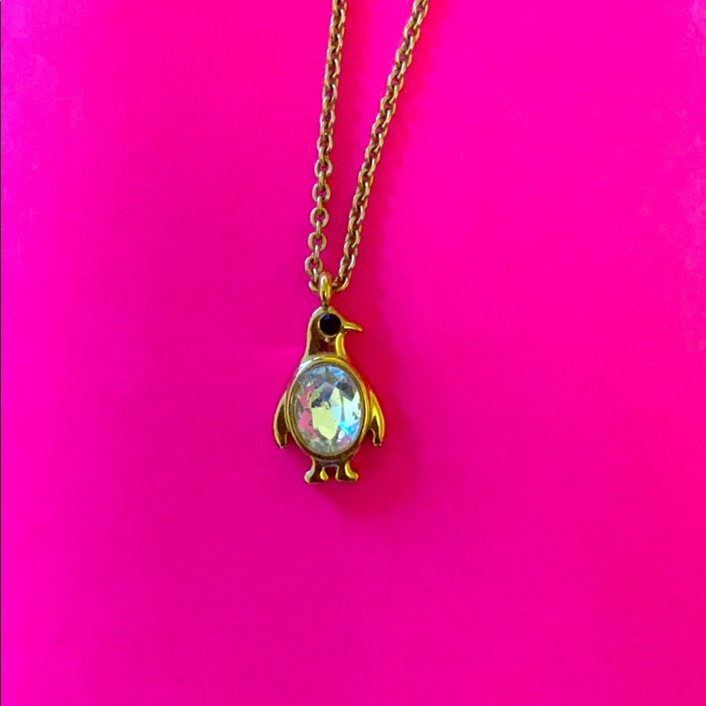 NWT Kate Spade penguin necklace